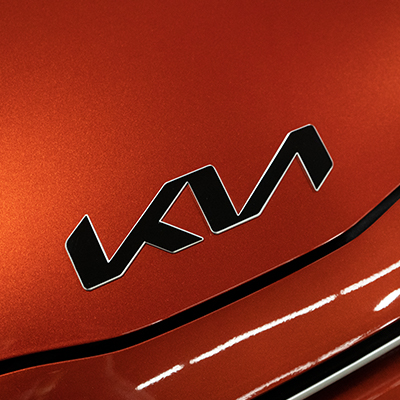 2022 Kia Soul Front Emblem Overlay Graphic