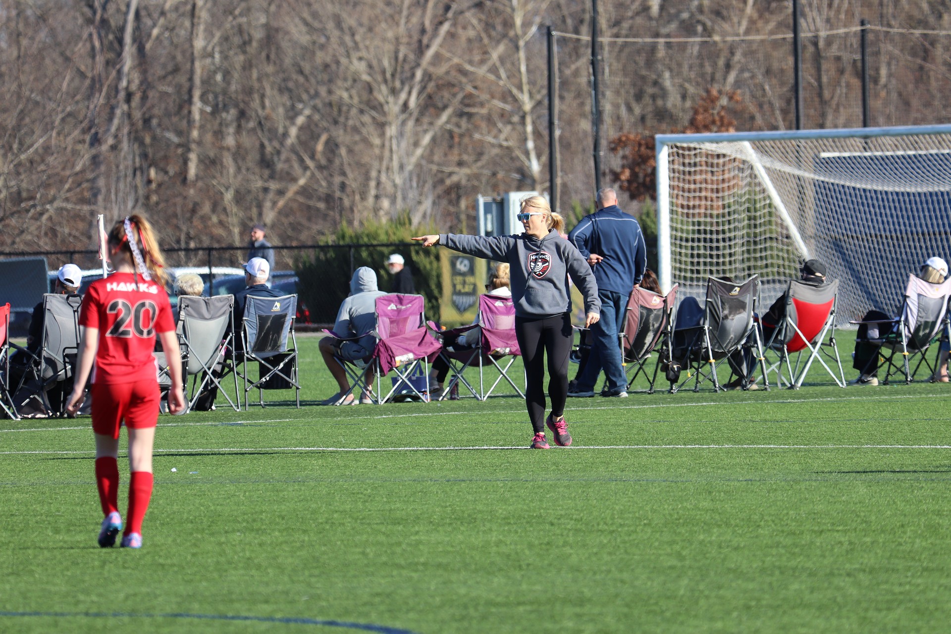 Coach Lindsey Action Shot